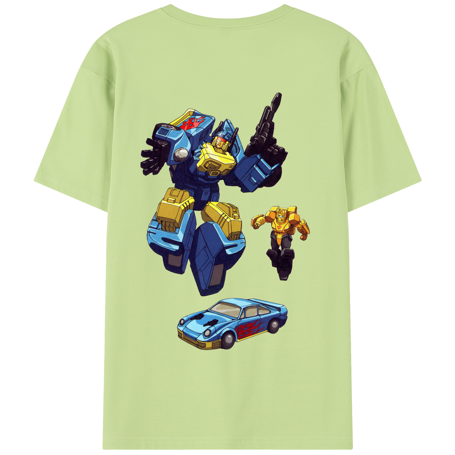 （画像用）  綿100％半袖Tシャツ（背面プリント）